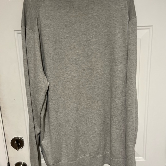 NWT Nautica Navtech L/S 1/4 Zip- Quarter Zip Sweater - Gray - Size Mens 1XLT - Picture 7 of 8